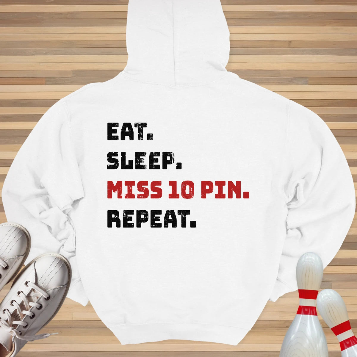 Miss 10 Pin Repeat Hoodie