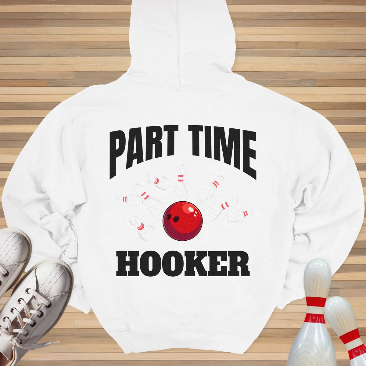Part Time Cartoon Hoodie