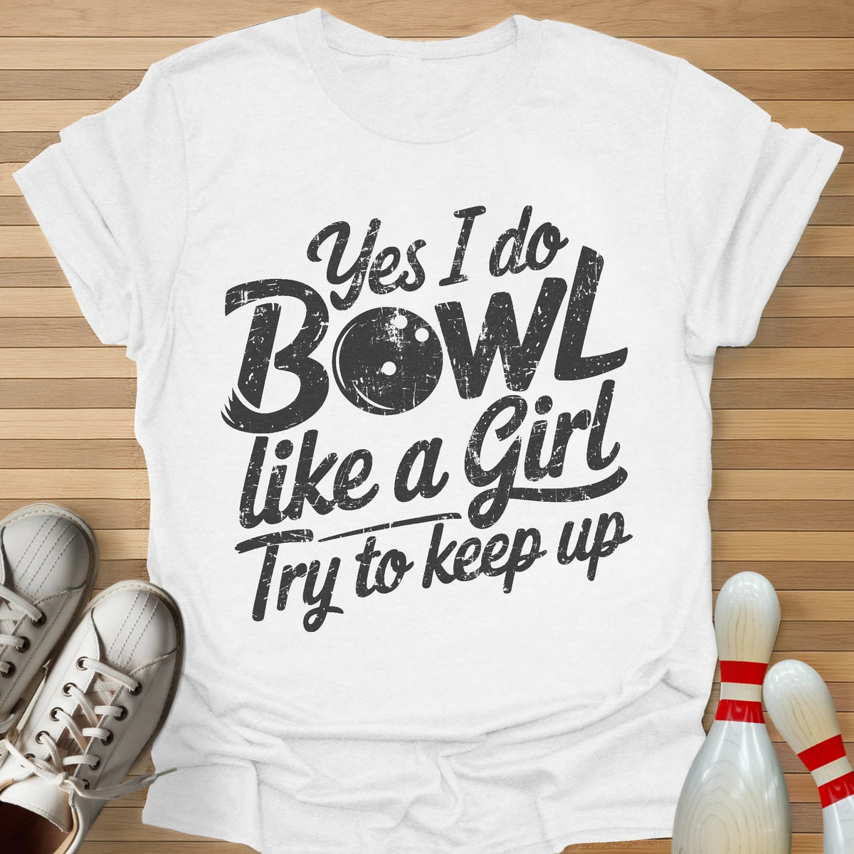 Bowl Like A Girl T-Shirt