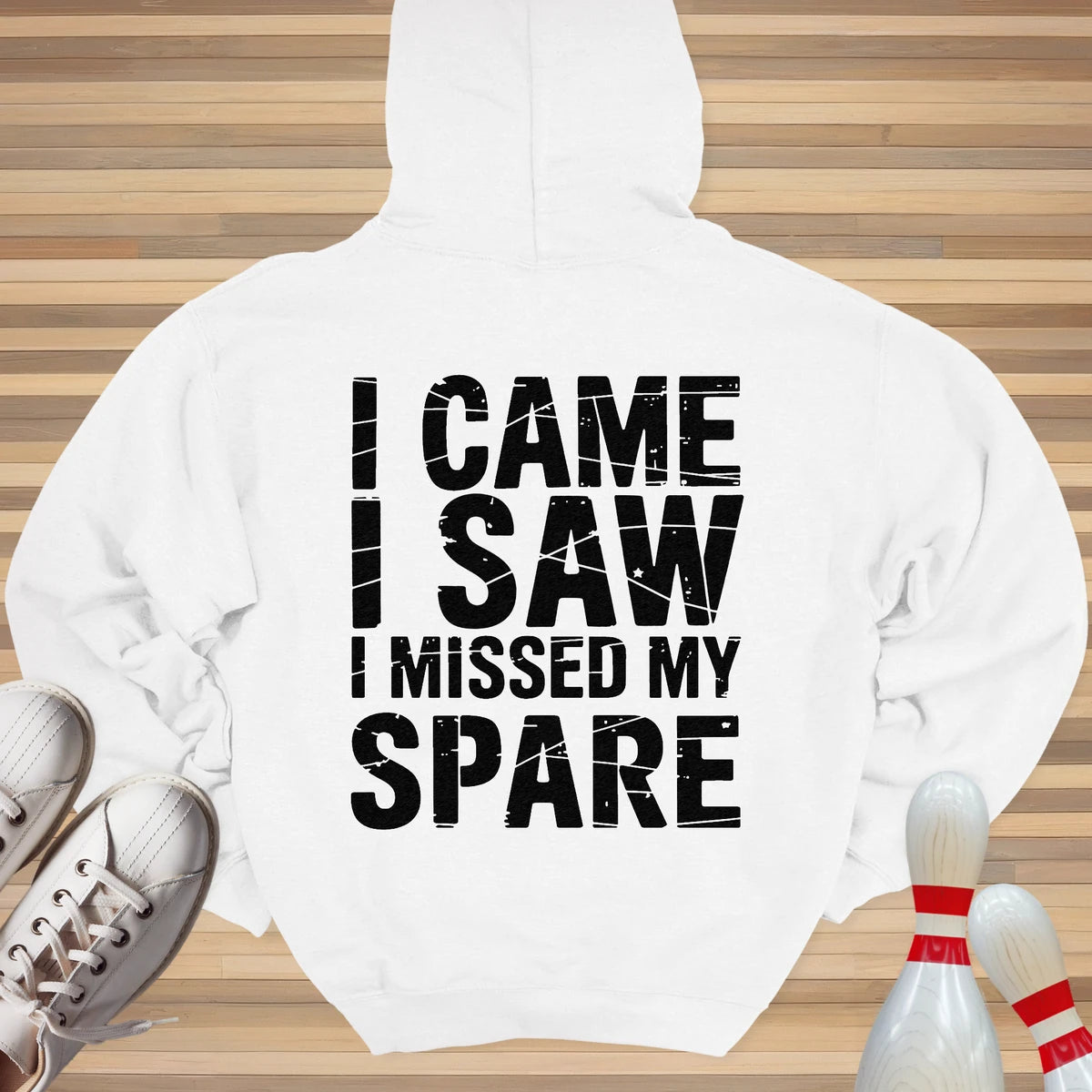 Came Saw Missed Spare Hoodie