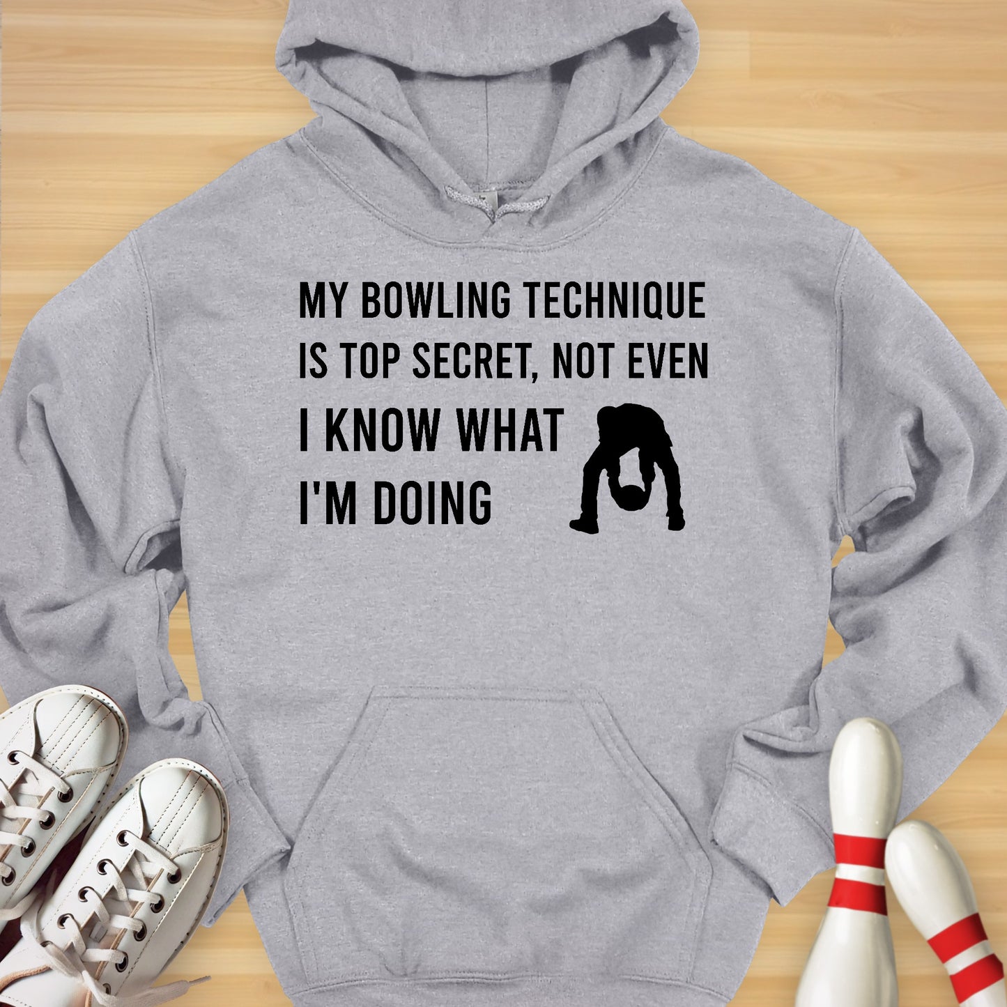 Top Secret Bowling Technique Hoodie