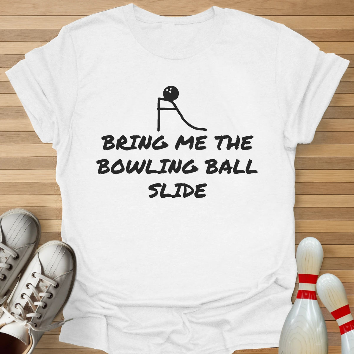 Bowling Ball Slide T-Shirt