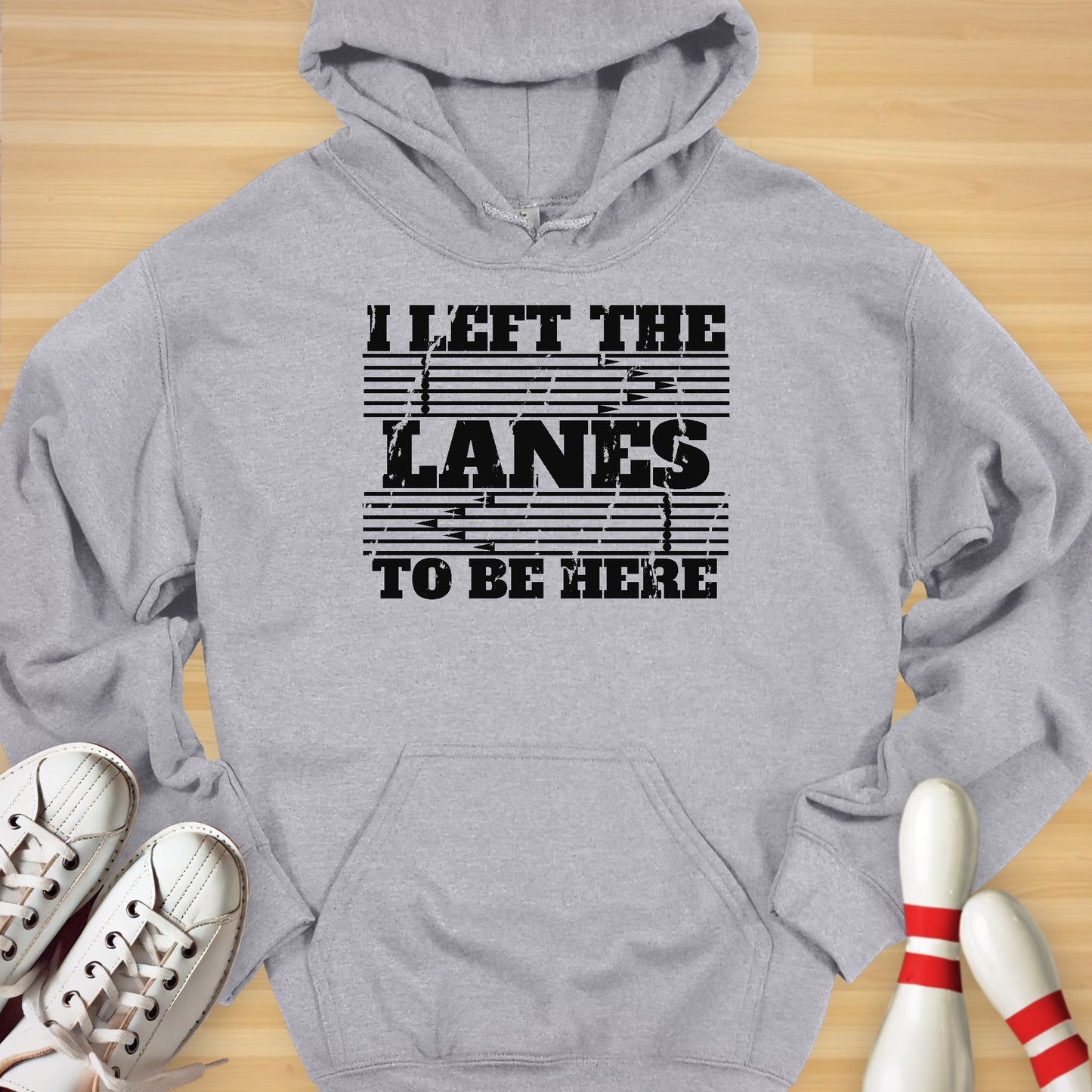 Left The Lanes Hoodie