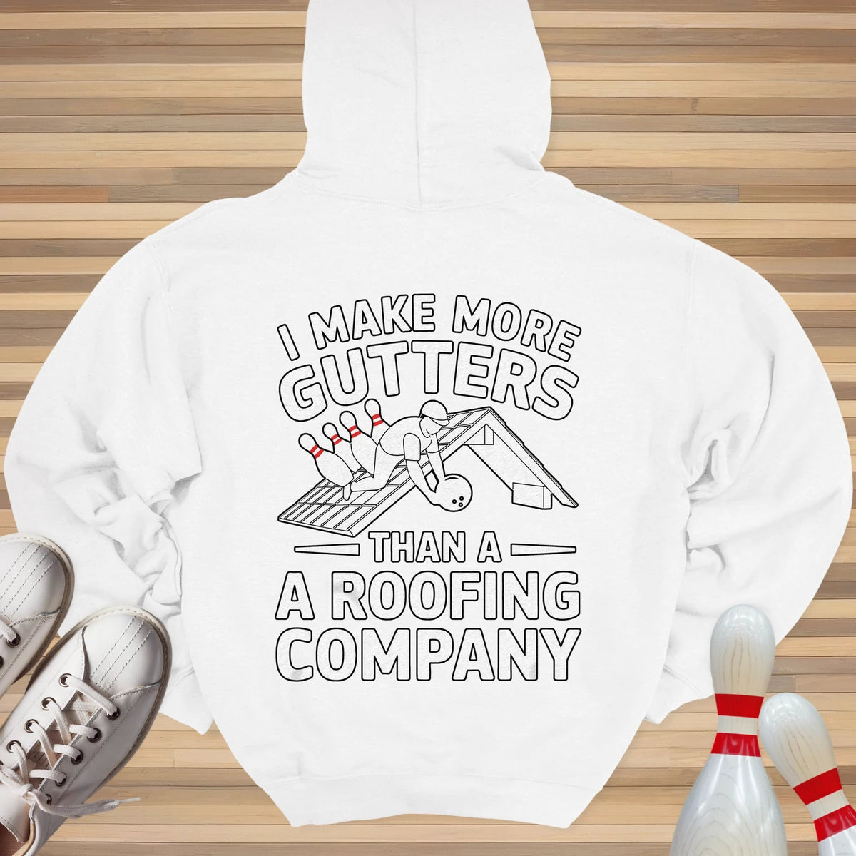 Roofing Company Gutters Hoodie