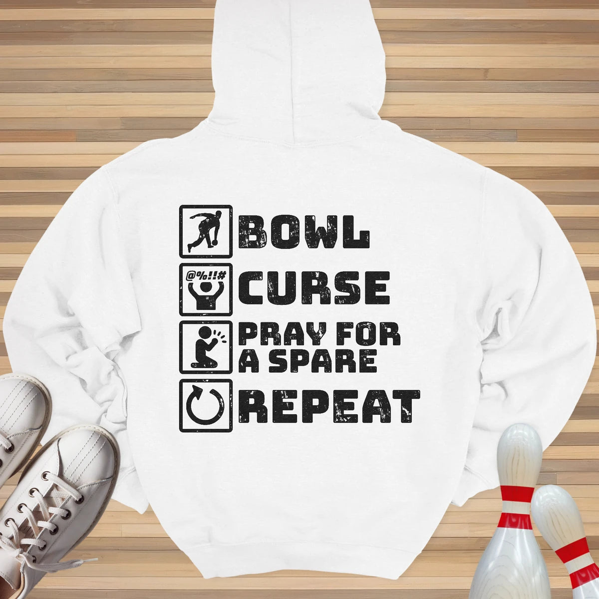 Pray For Spare Repeat Hoodie