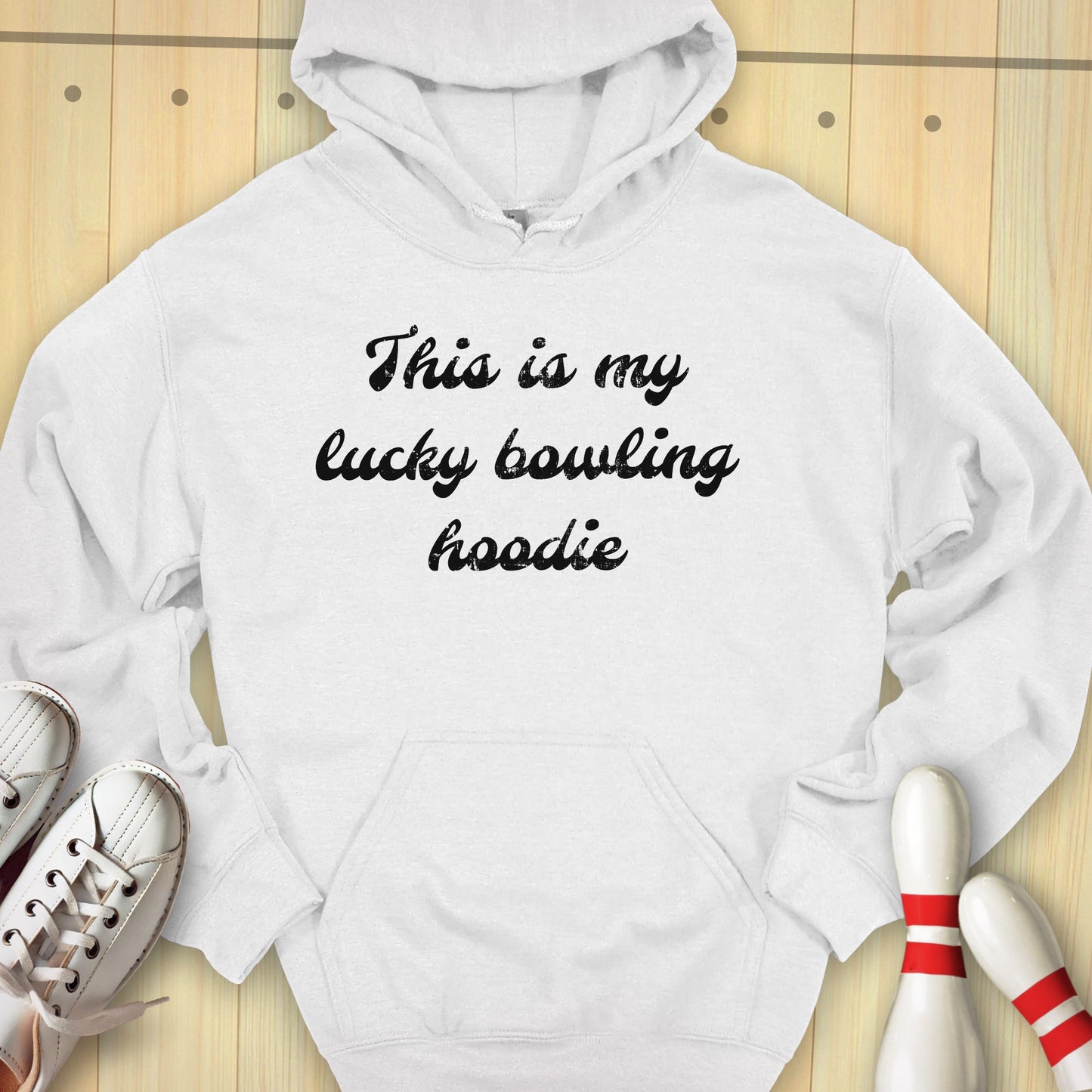 This Is My Lucky Bowling Hooded Sweatshirt