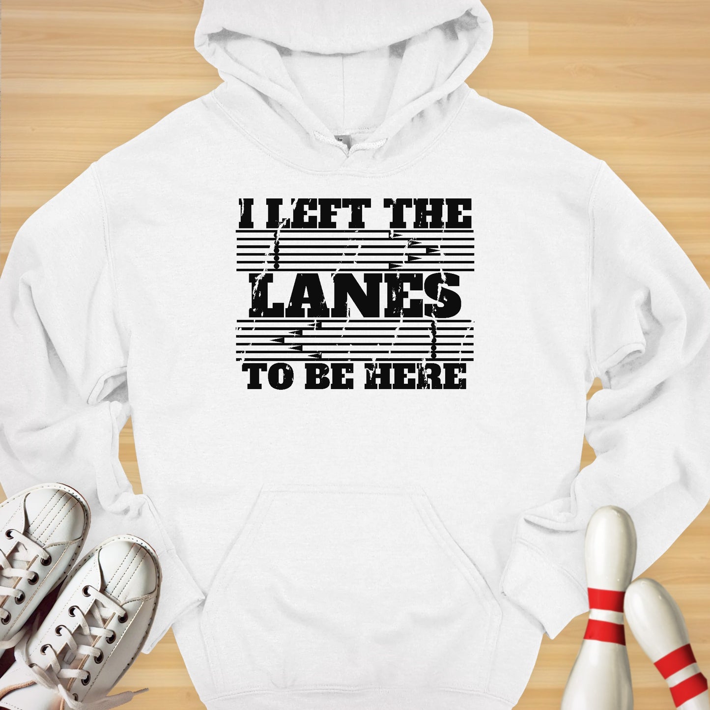 Left The Lanes Hoodie