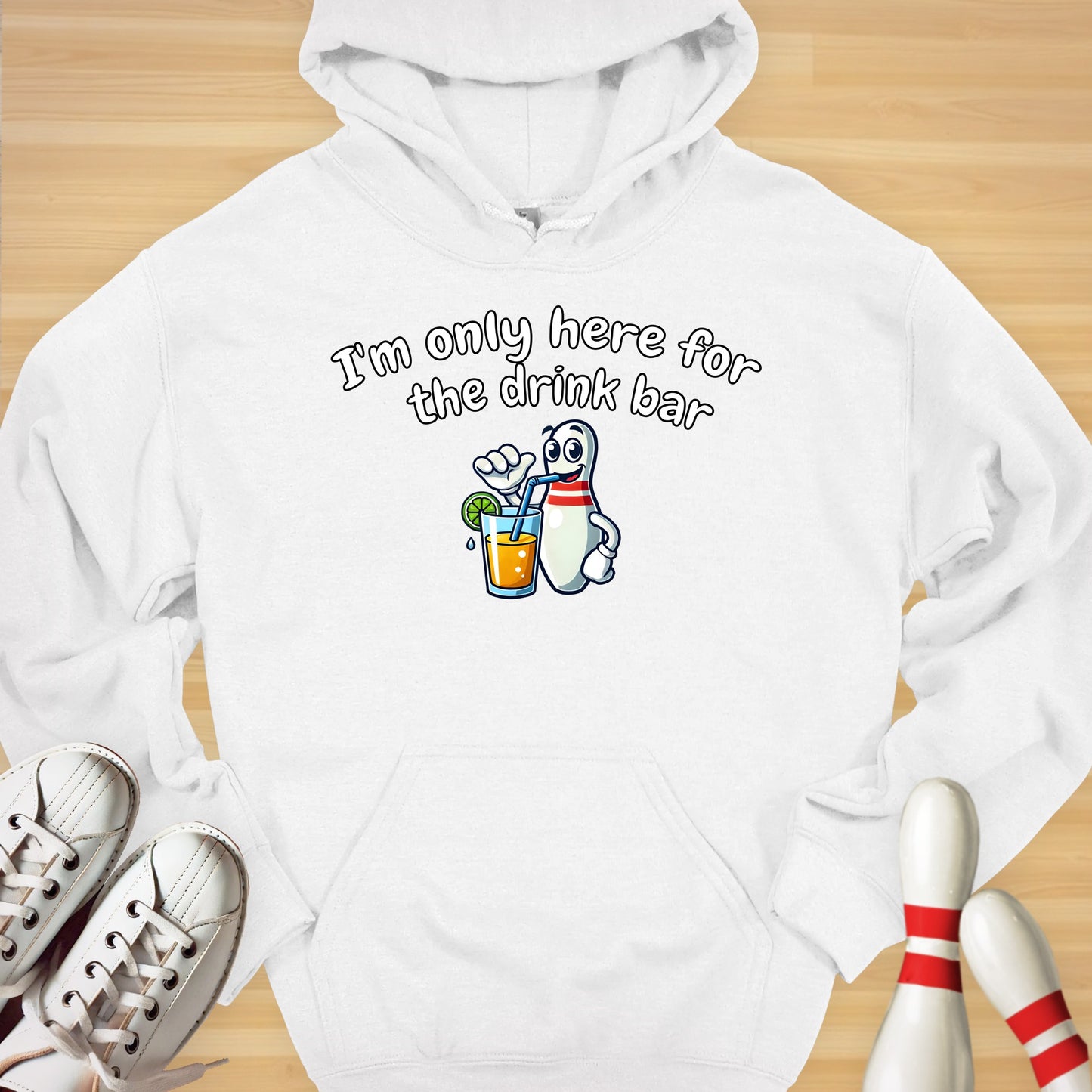 Drink Bar Pin Hoodie