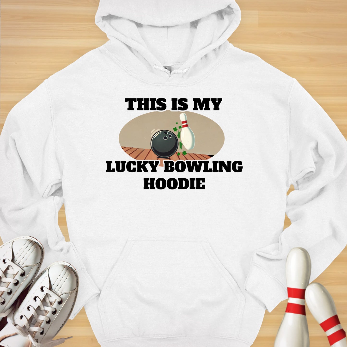 Lucky Bowling Hoodie Hoodie