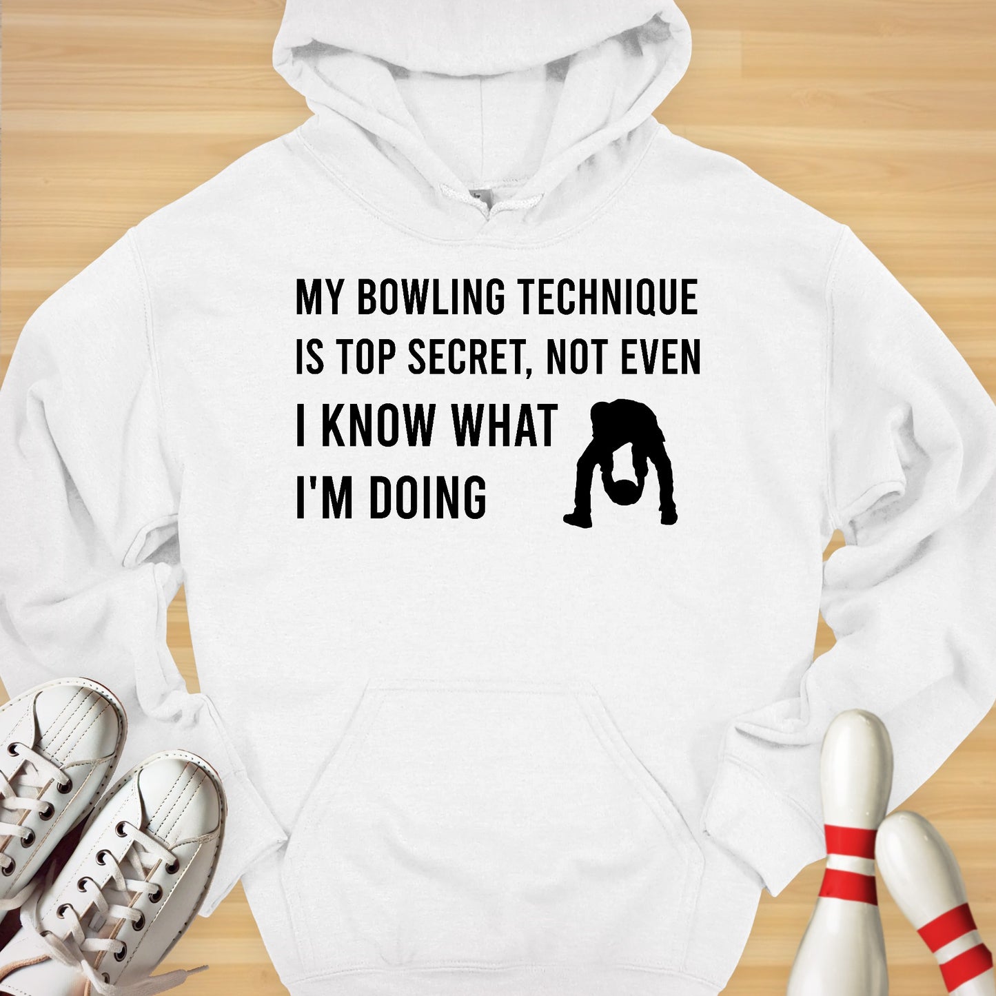 Top Secret Bowling Technique Hoodie