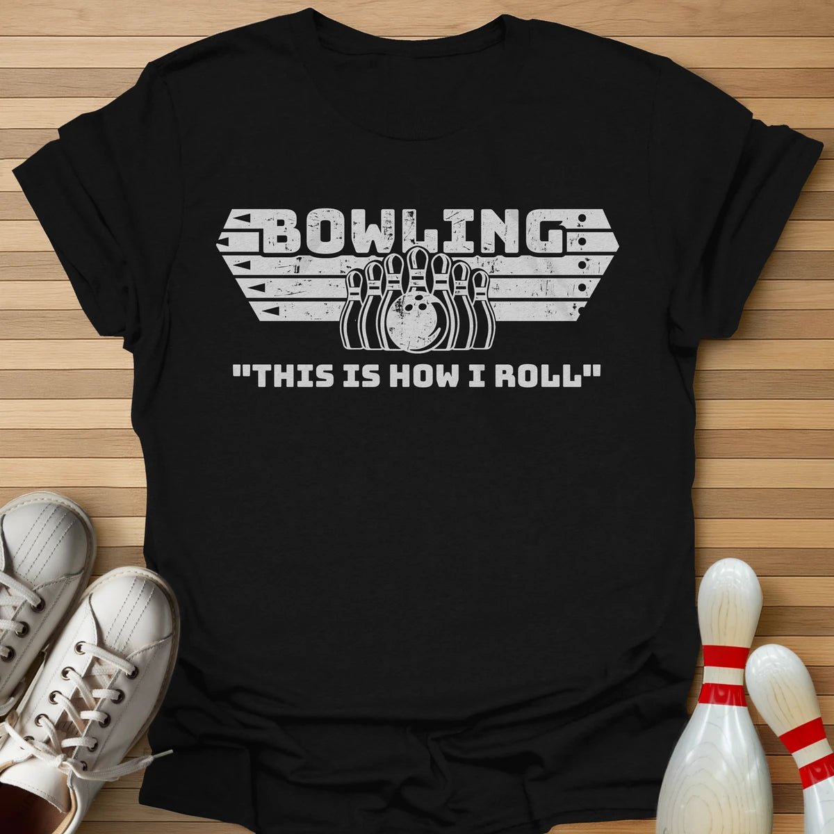 Bowling How I Roll T-Shirt