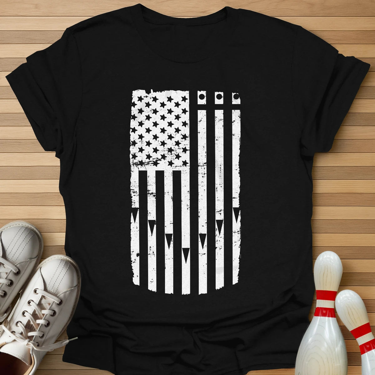 Lane Flag White T-Shirt