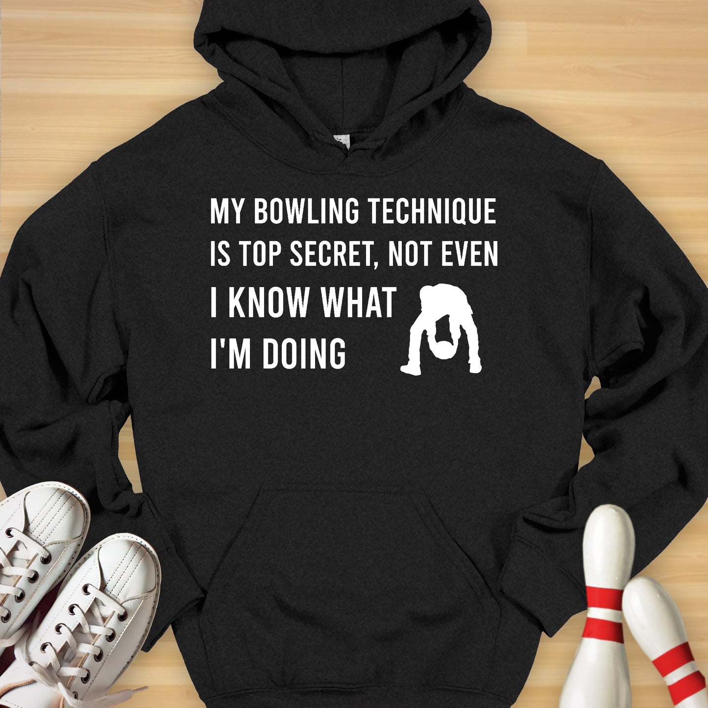 Top Secret Bowling Technique Hoodie