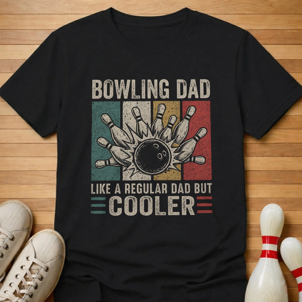 Cool Bowler Dad T-Shirt