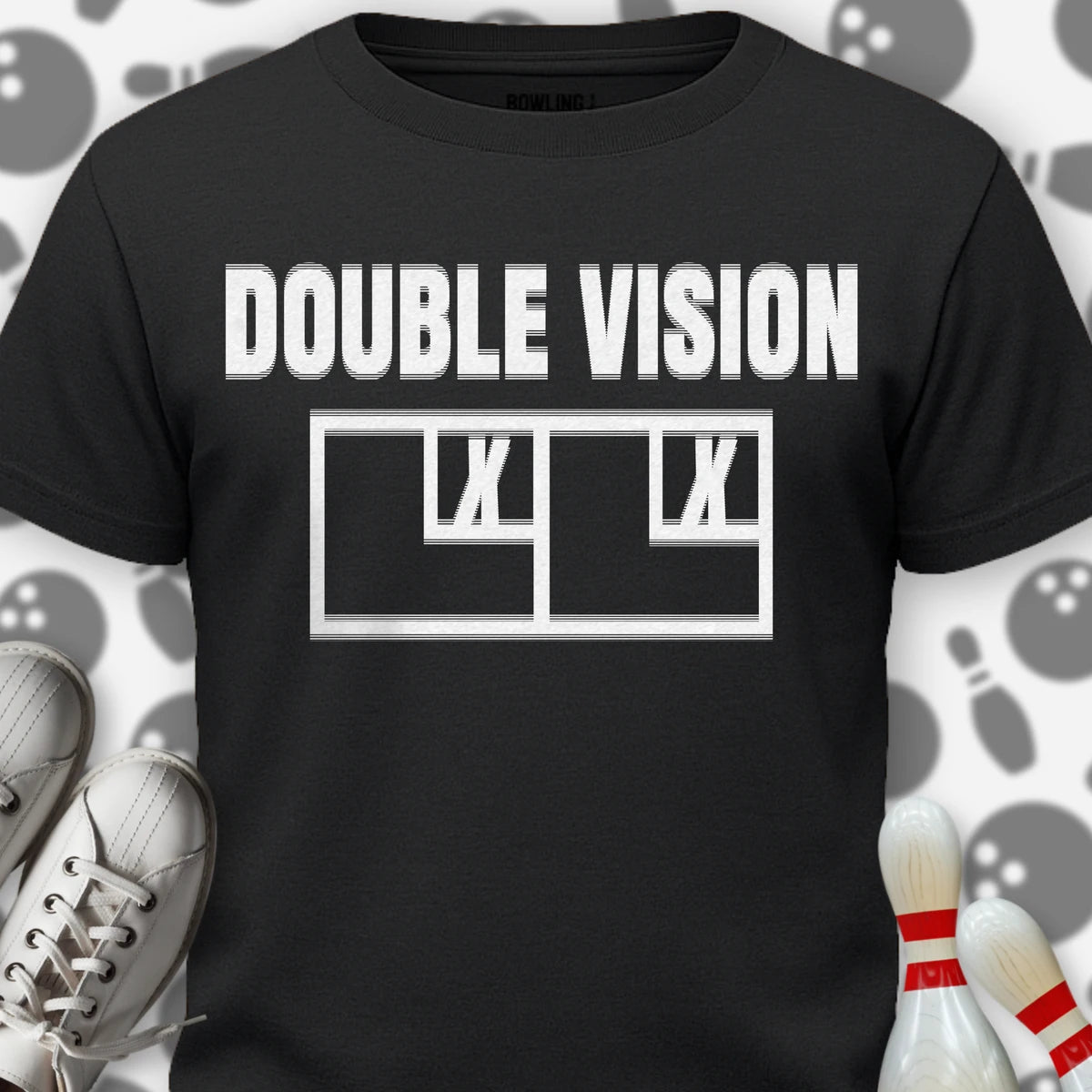 Double Vision Effect T-Shirt