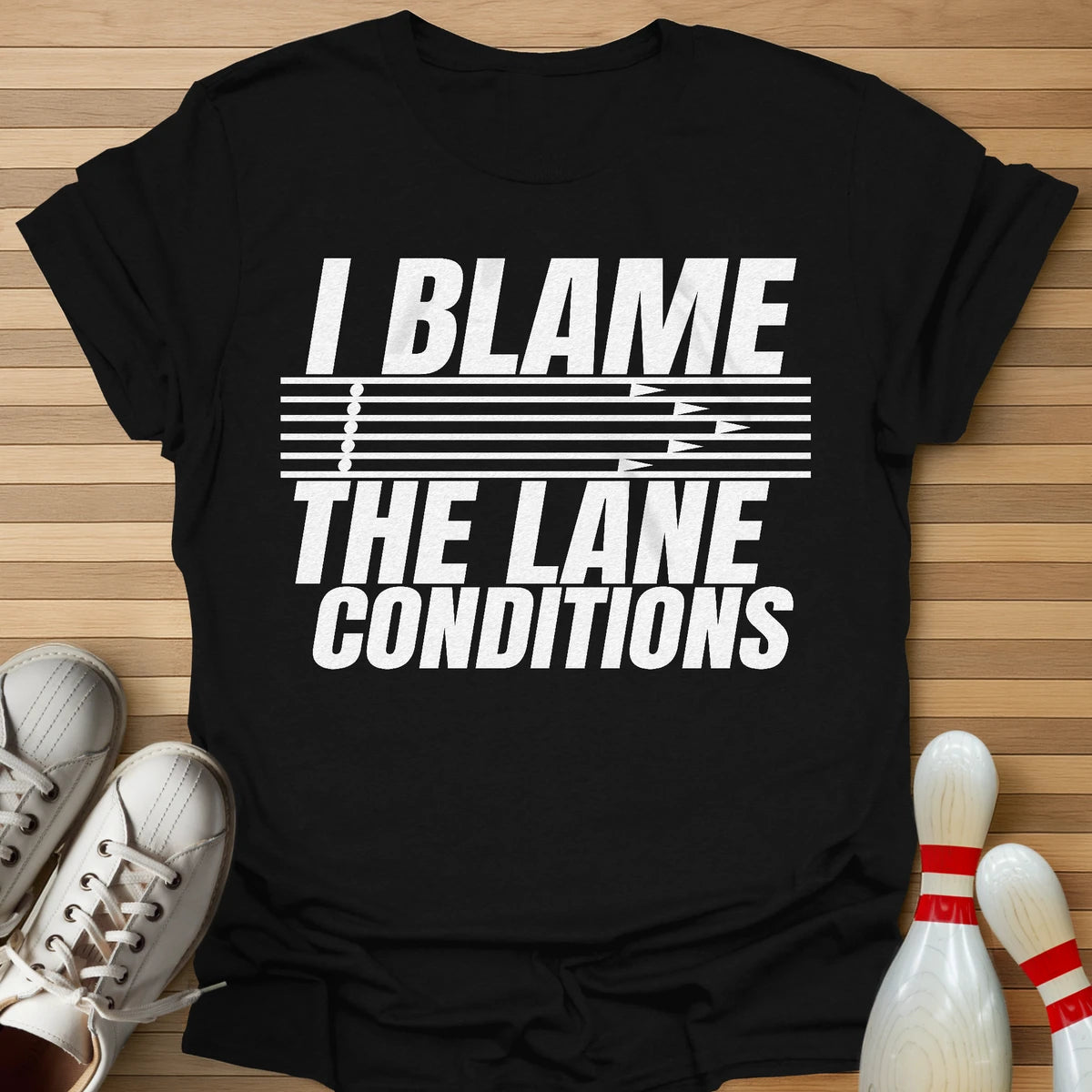 Blame Lane Conditions T-Shirt