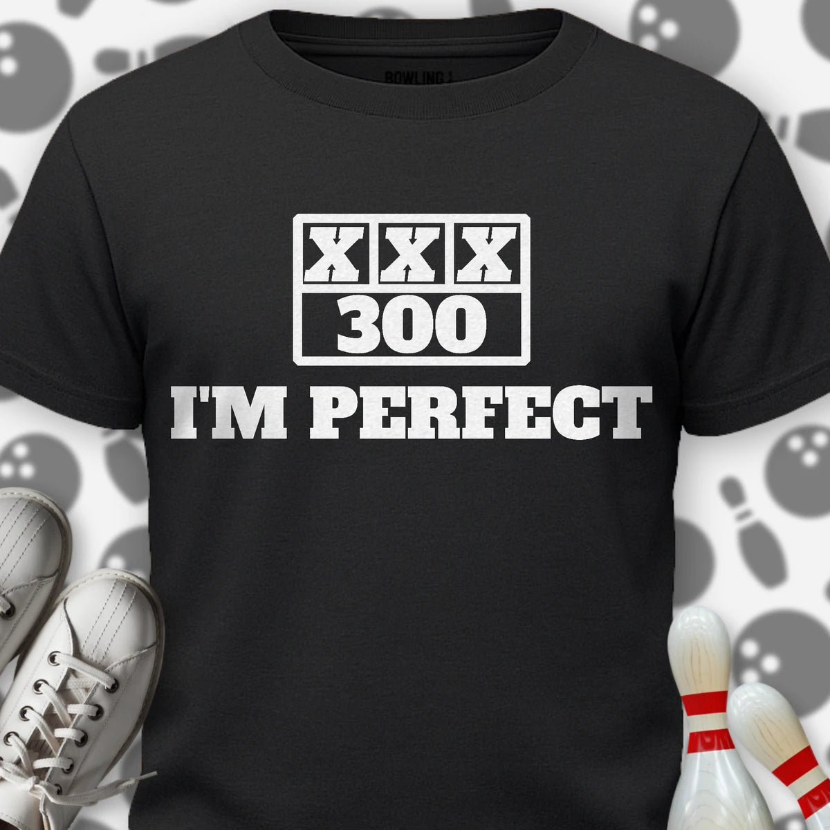 I'm Perfect Scoreboard T-Shirt
