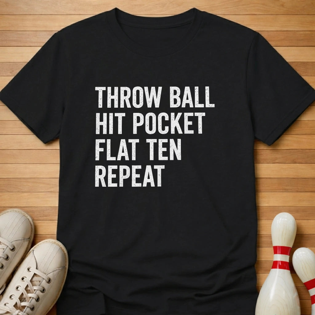 Throw Flat Ten Repeat T-Shirt