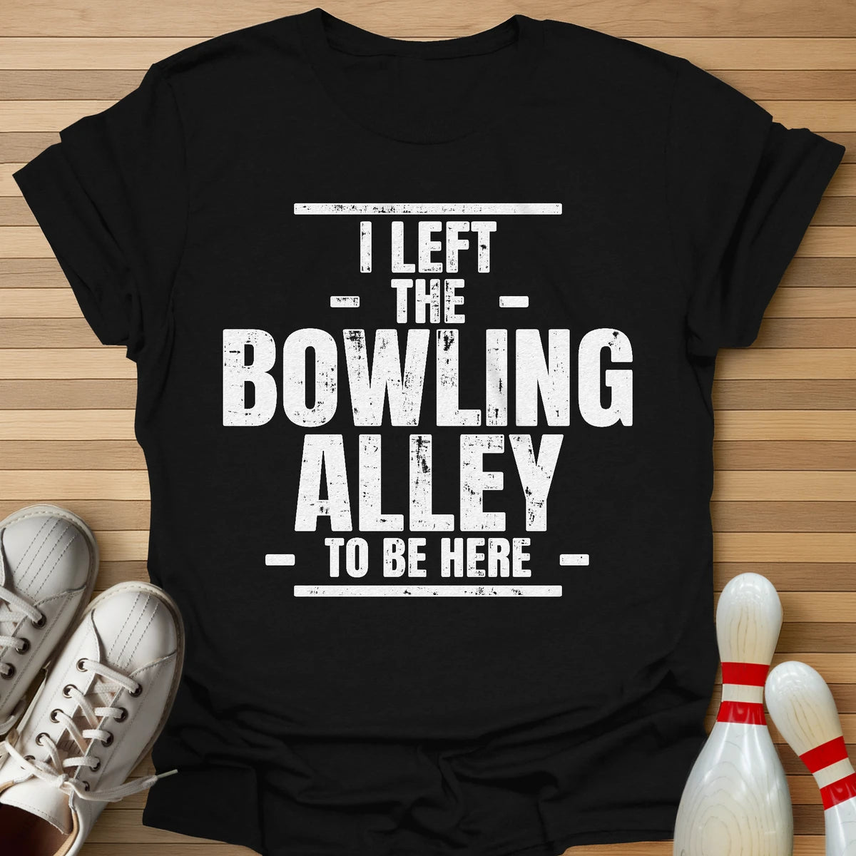 Left The Bowling Alley T-Shirt