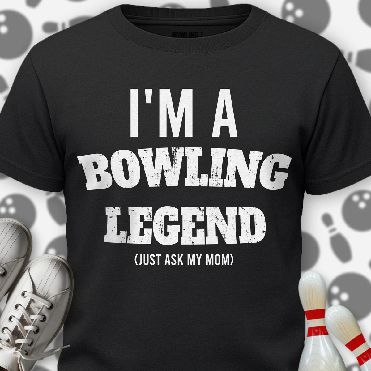 Mom's Bowling Legend T-Shirt