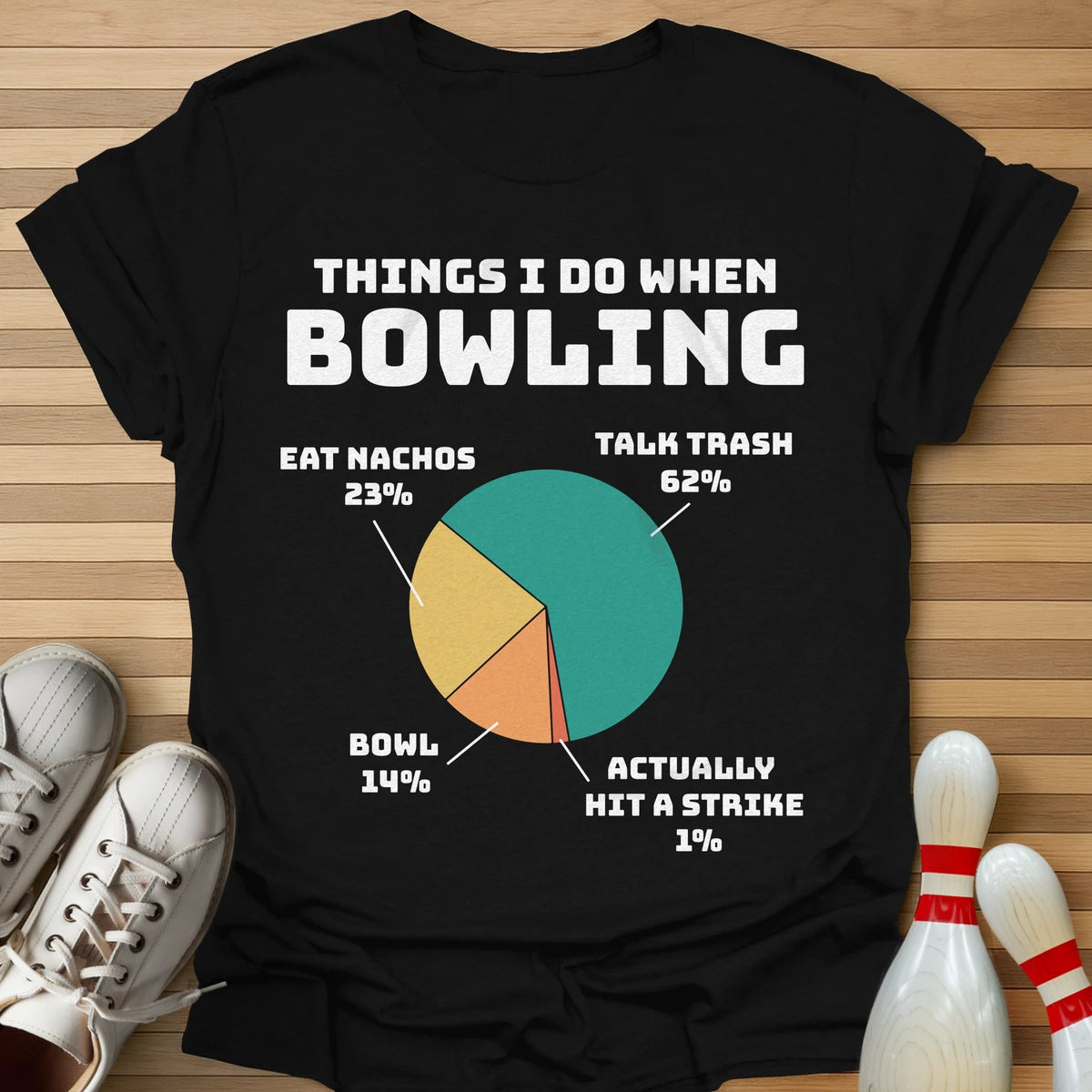 Things I Do When Bowling T-Shirt