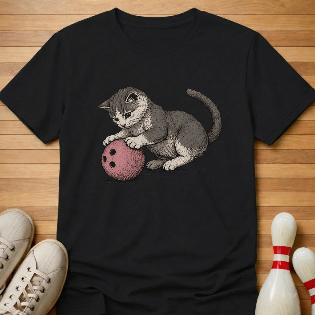 Bowling Cat T-Shirt