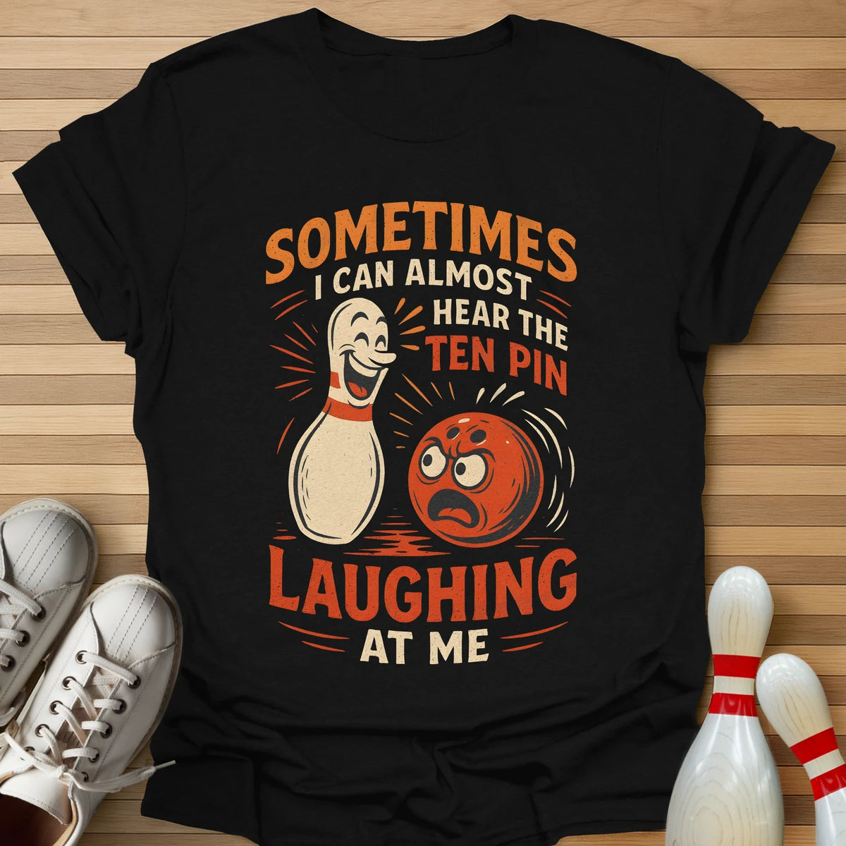 Laughing At Me Retro T-Shirt