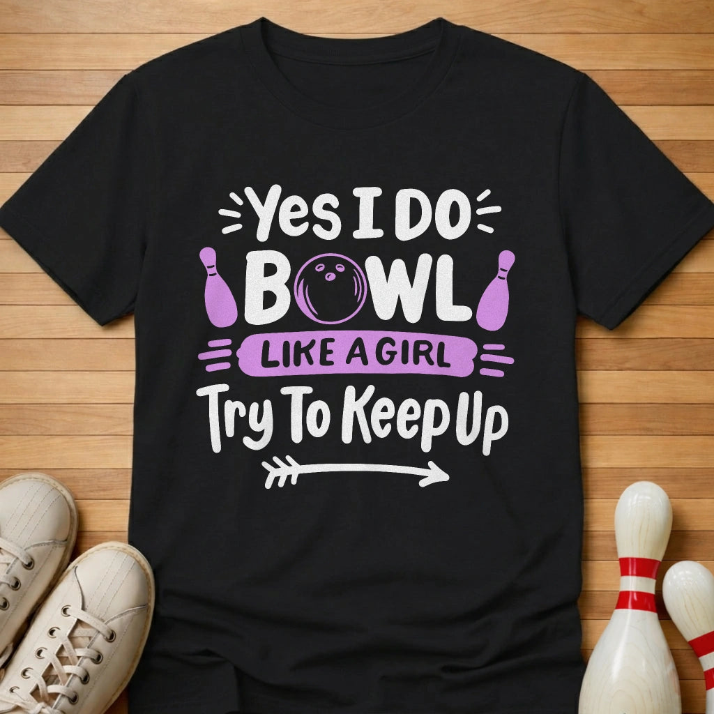 Girl Power Bowling T-Shirt