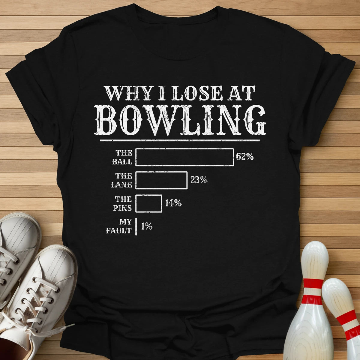 Why I Lose Chart Vintage T-Shirt