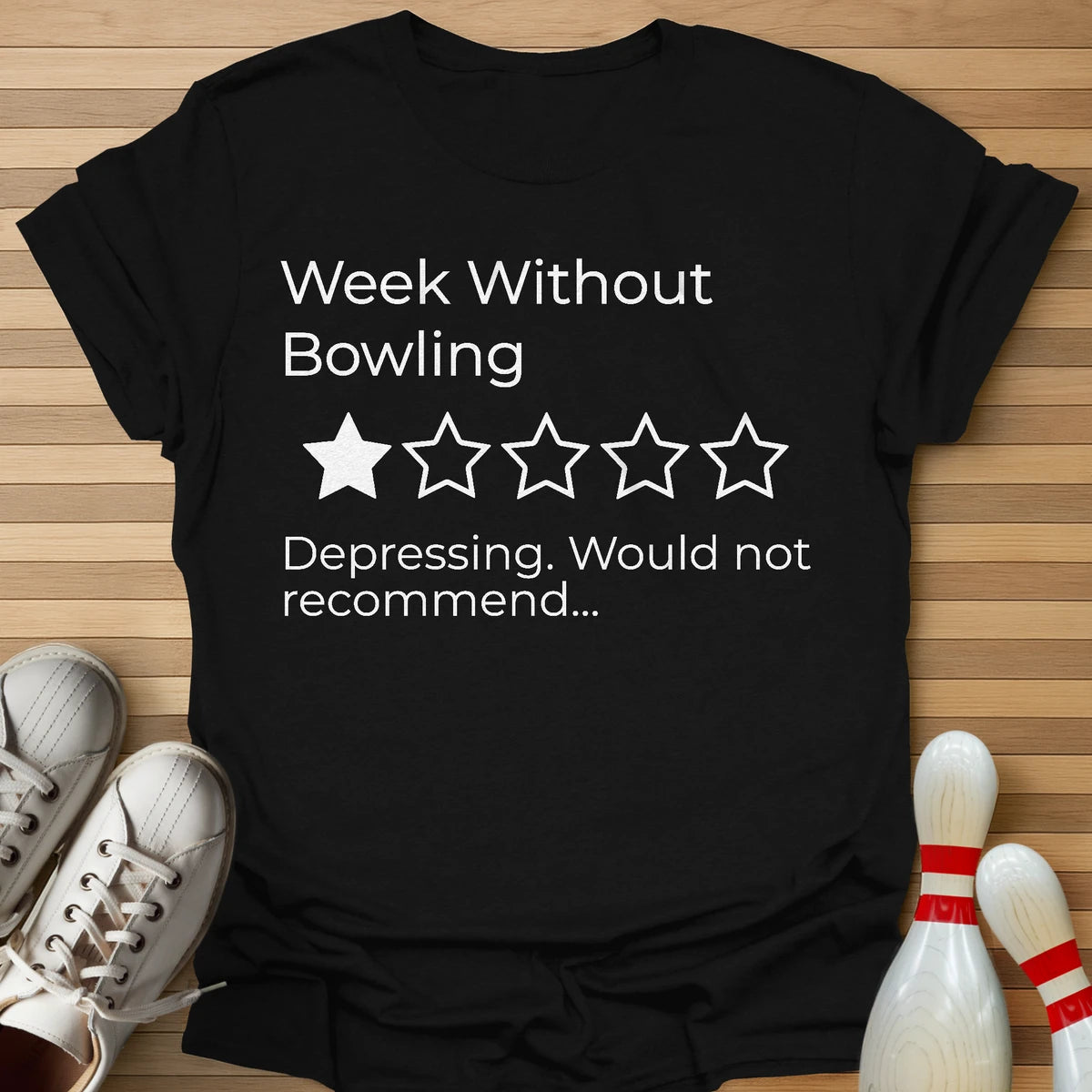 Bowlingless Review T-Shirt