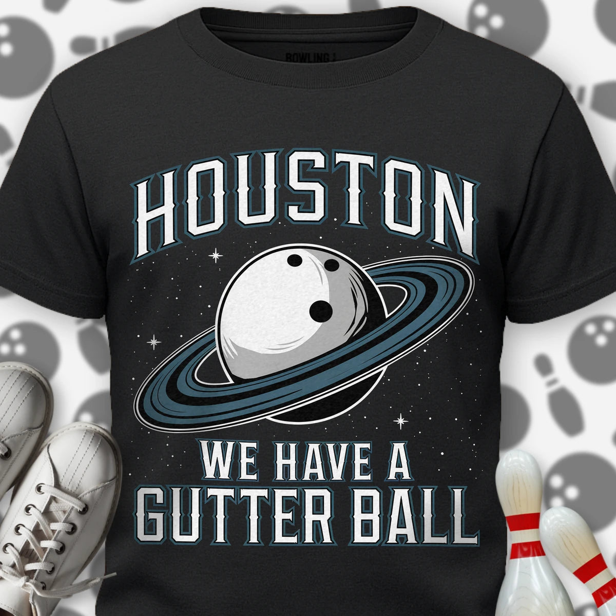 Gutter Ball In Space T-Shirt