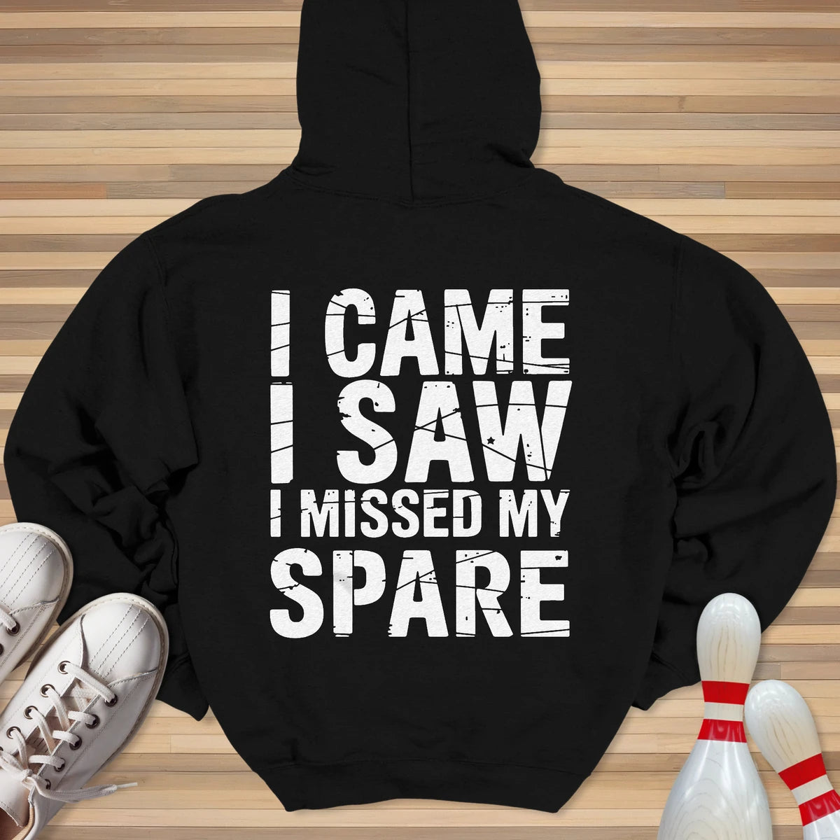 Came Saw Missed Spare Hoodie