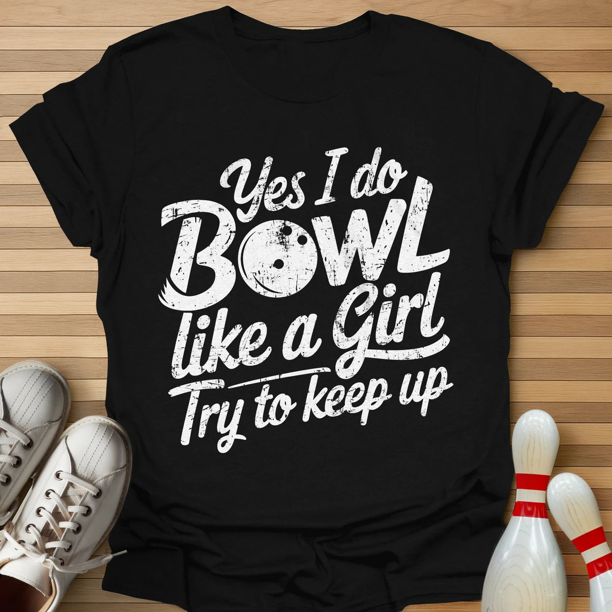 Bowl Like A Girl T-Shirt