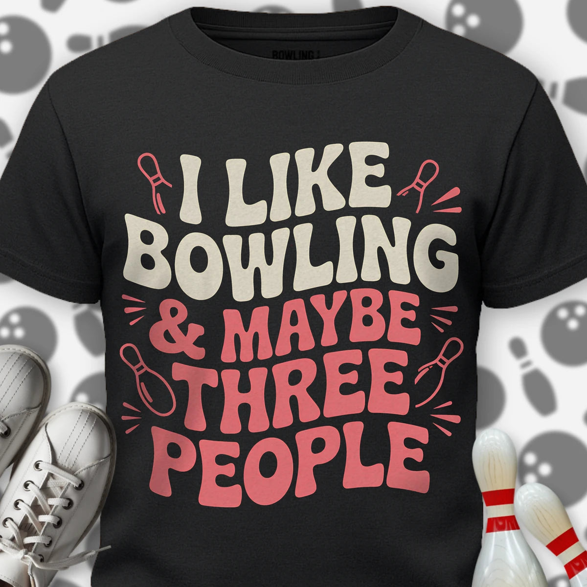 I Like Bowling Groovy T-Shirt