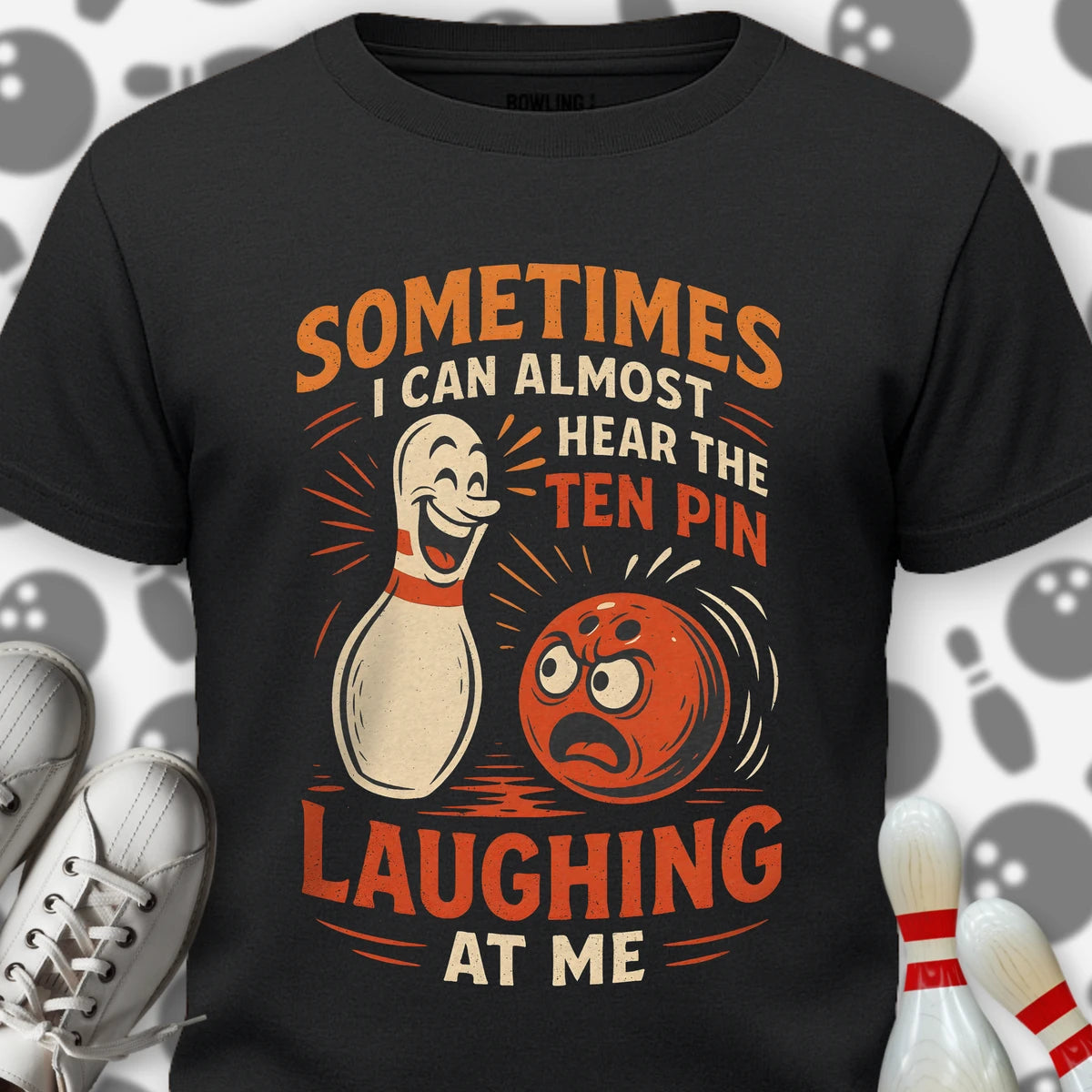 Laughing At Me Retro T-Shirt