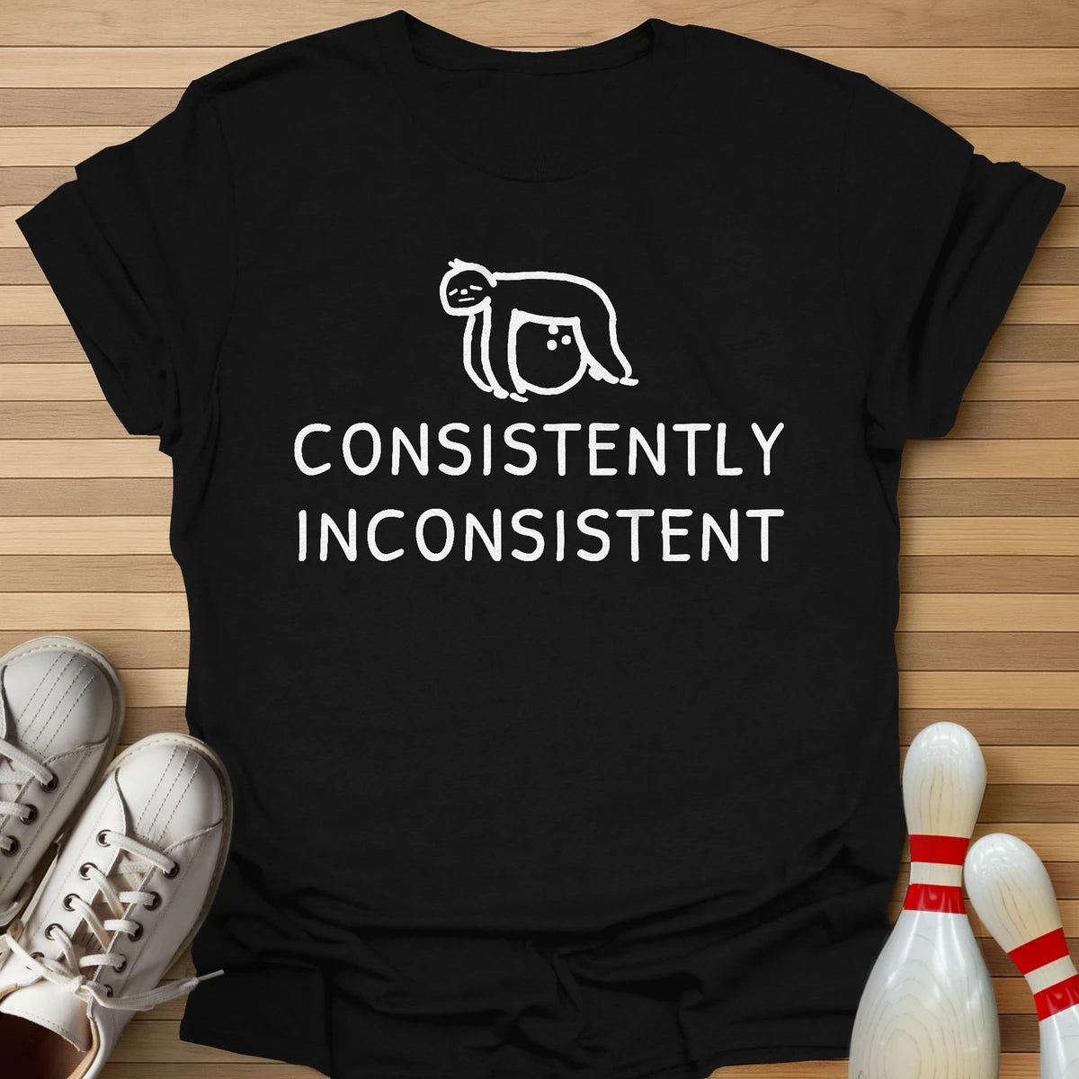 Consistently Inconsistent Sloth T-Shirt
