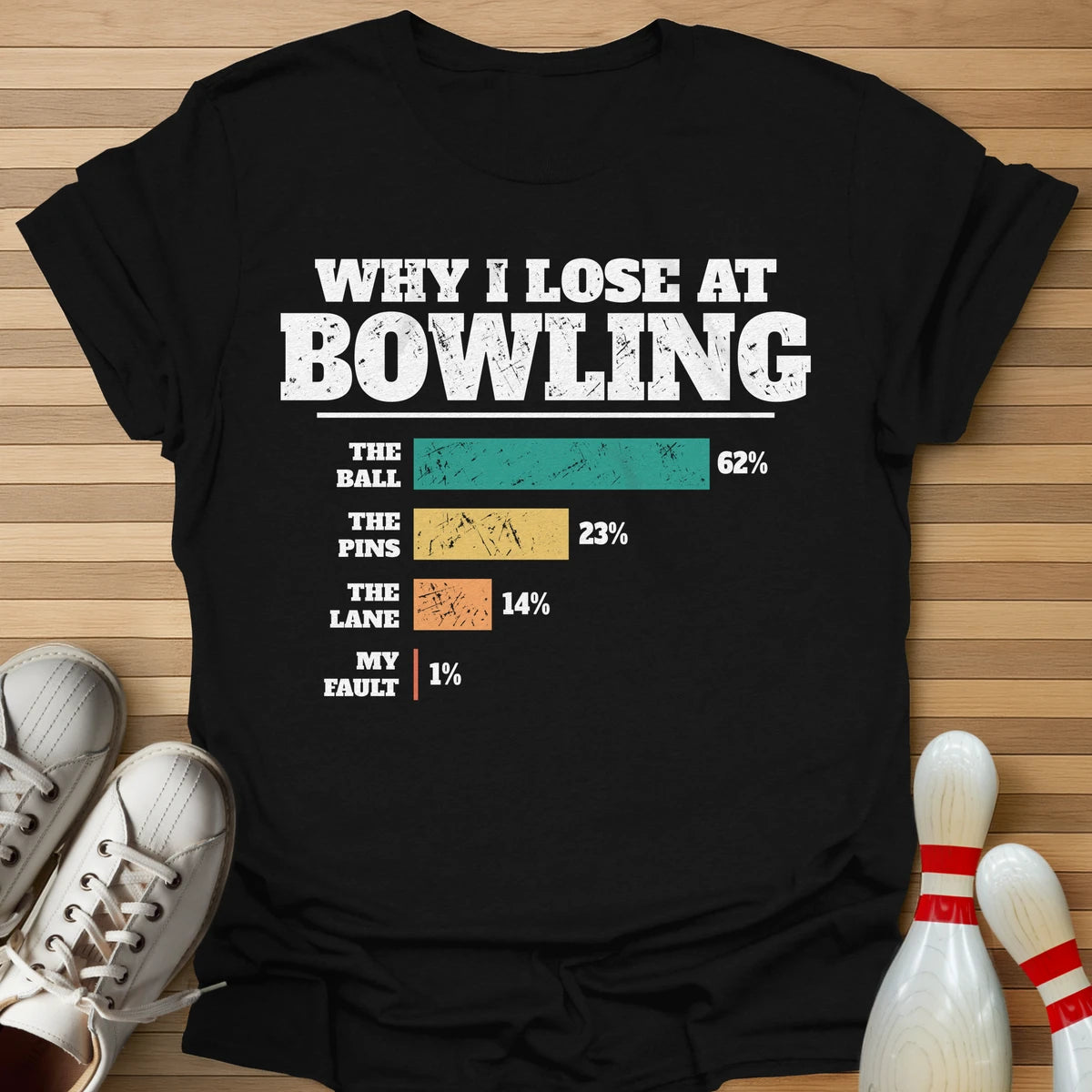 Why I Lose Chart T-Shirt