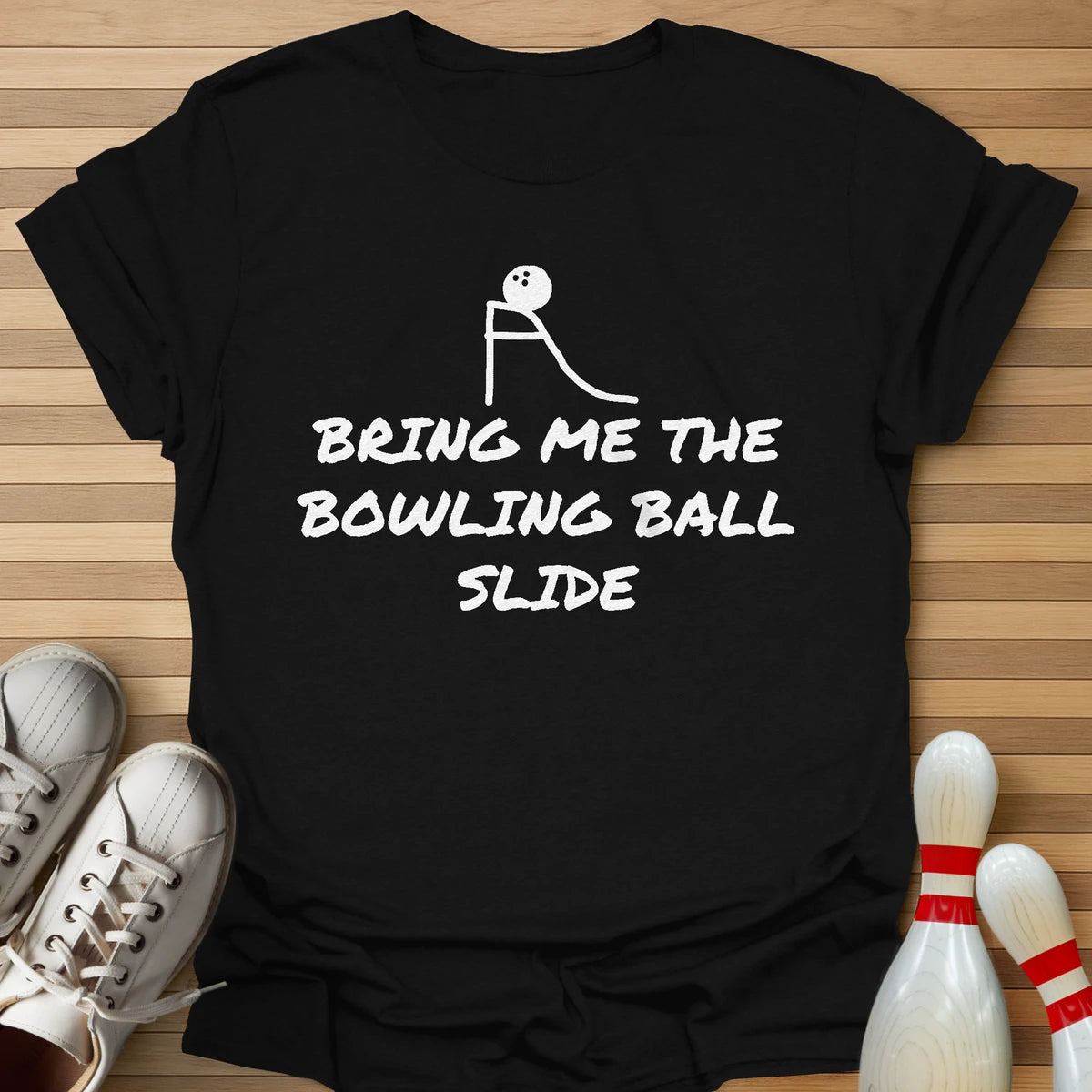 Bowling Ball Slide T-Shirt