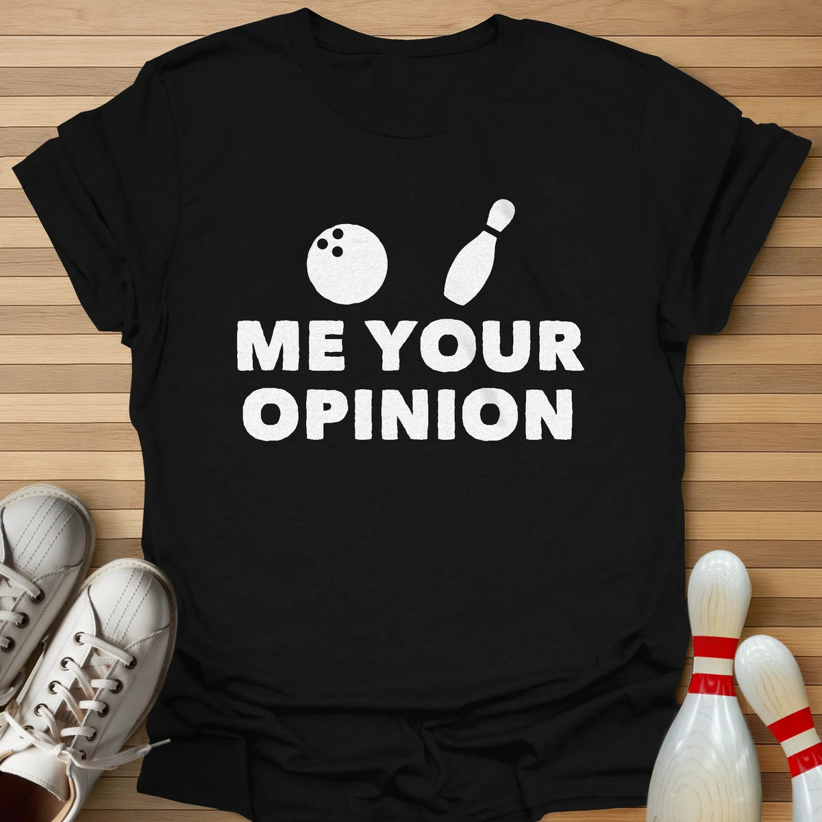 Bowling Spare Me Your Opinion T-Shirt