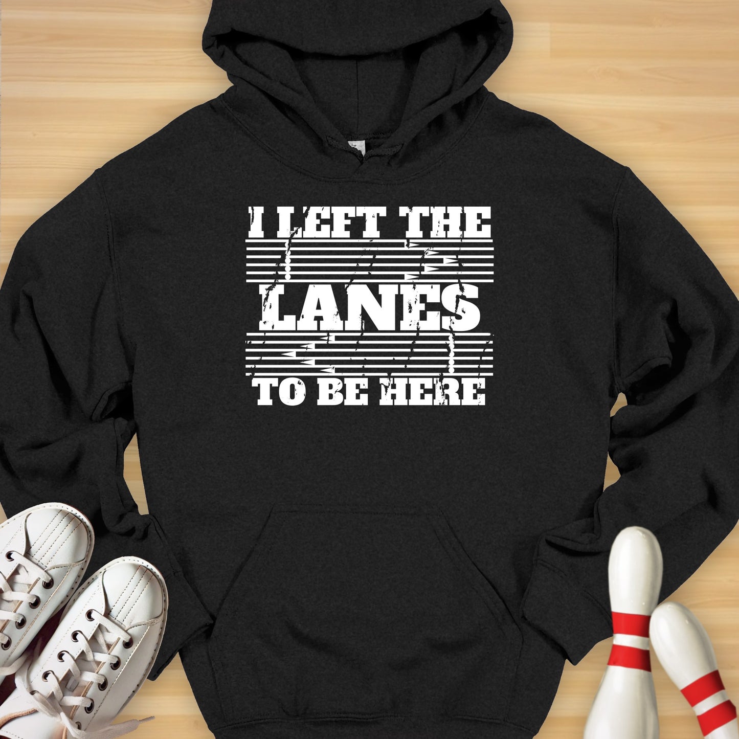 Left The Lanes Hoodie