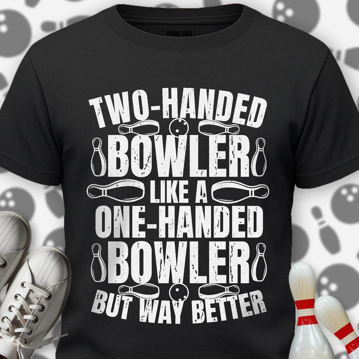 Two Handed Bowler T-Shirt
