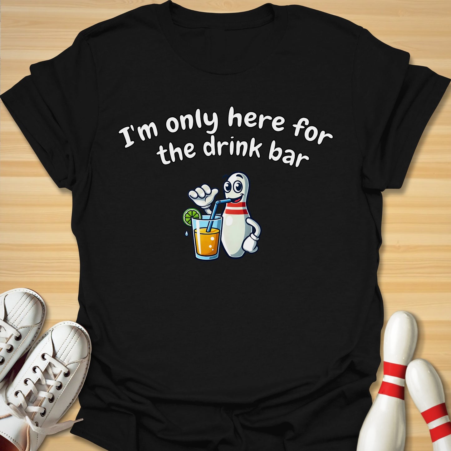 Drink Bar Pin T-Shirt