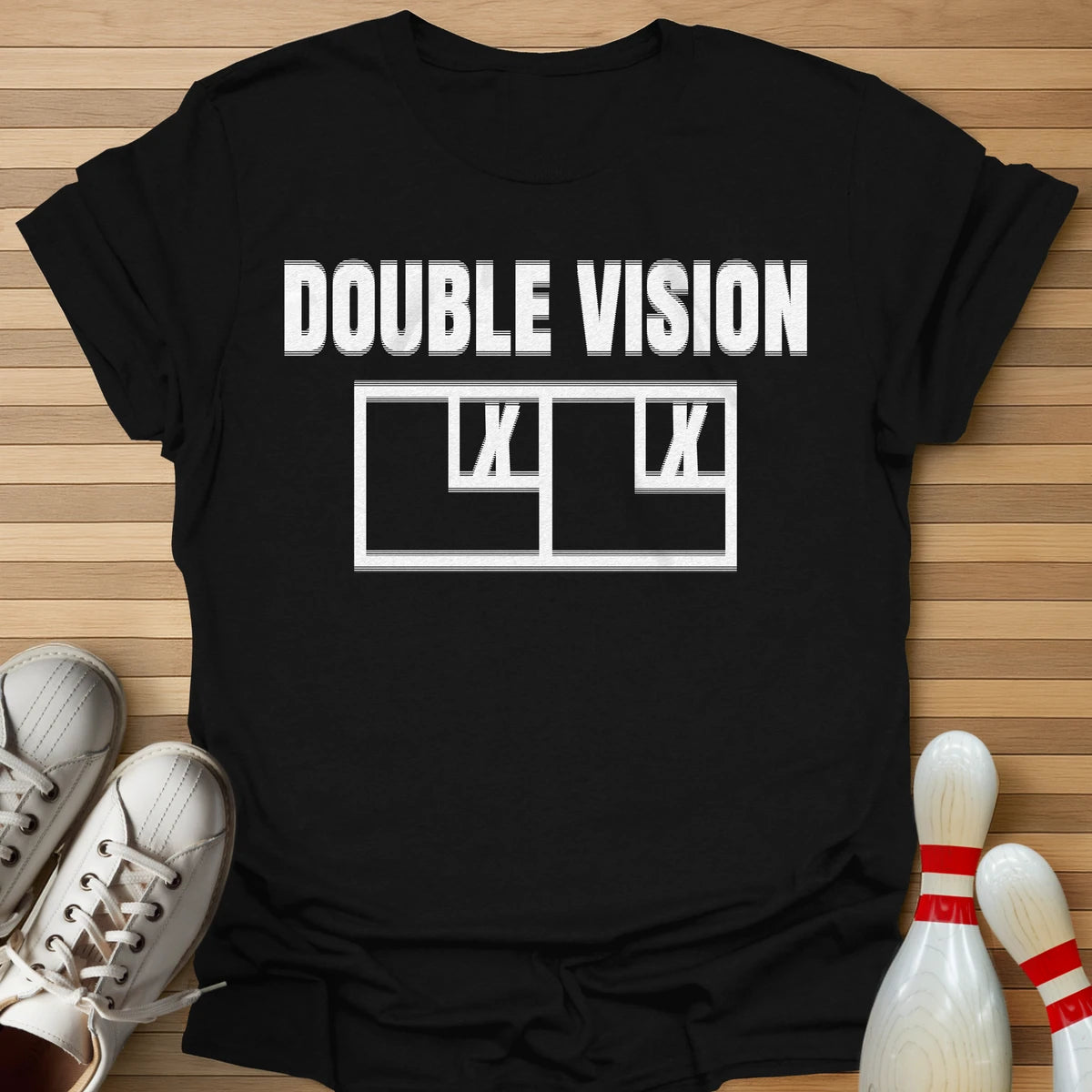 Double Vision Effect T-Shirt