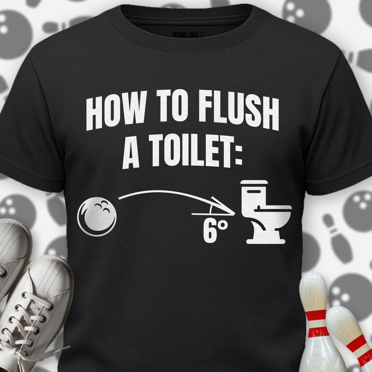 How To Flush T-Shirt