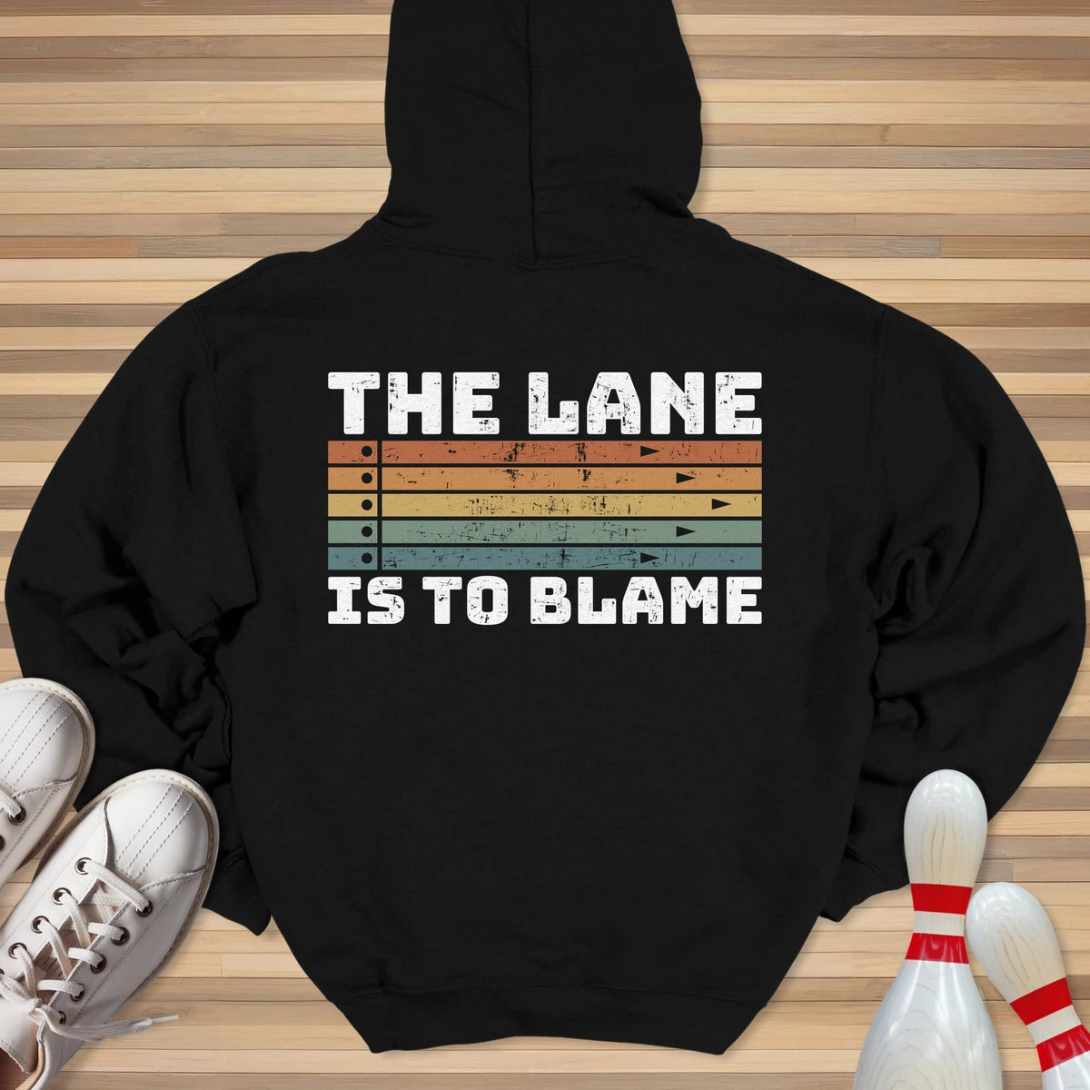 Lane Blame Retro Sunrise Hoodie