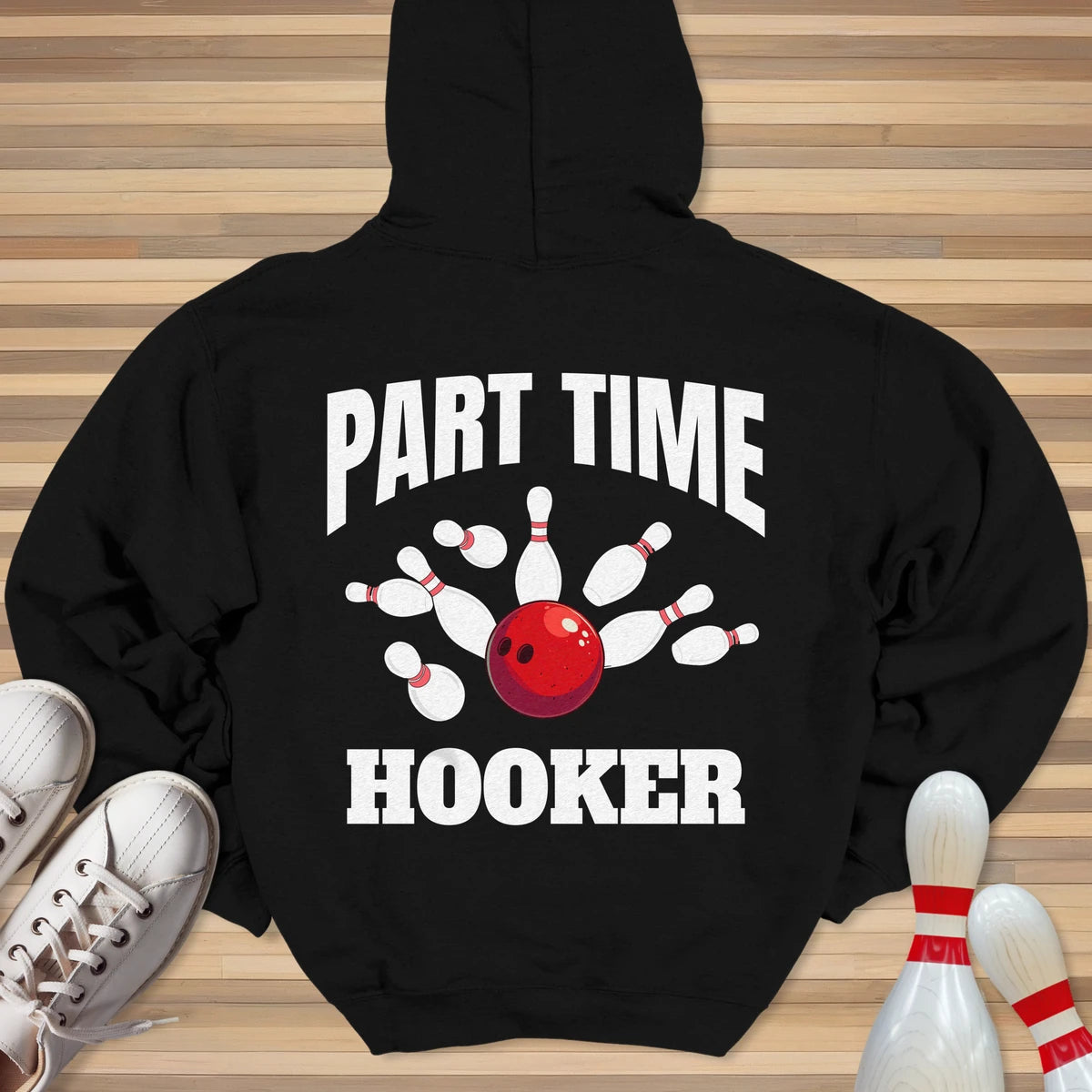 Part Time Cartoon Hoodie