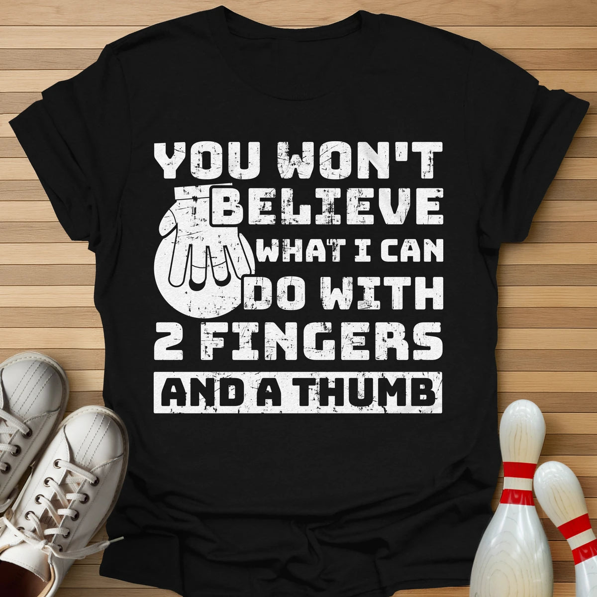 Two Fingers And A Thumb T-Shirt