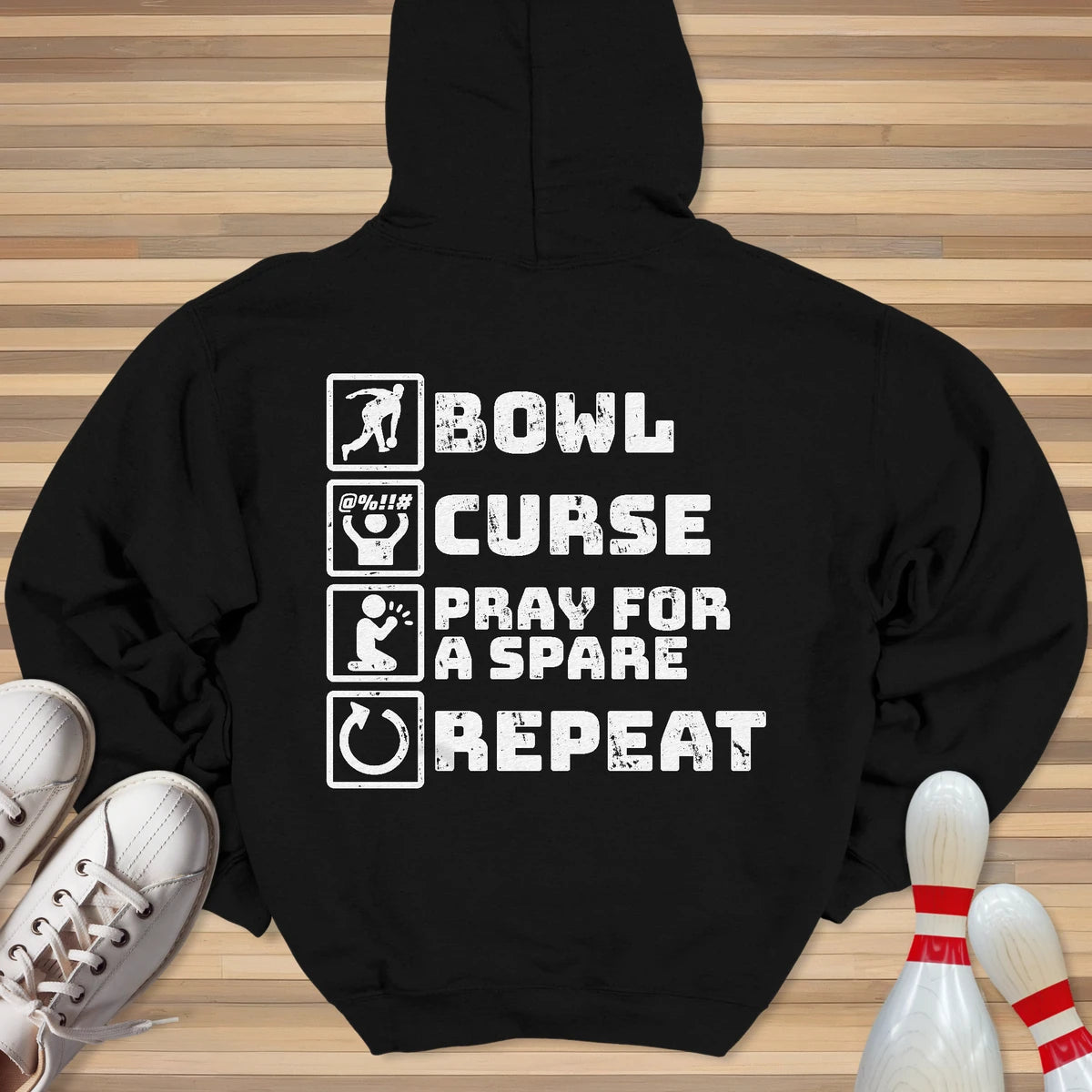 Pray For Spare Repeat Hoodie