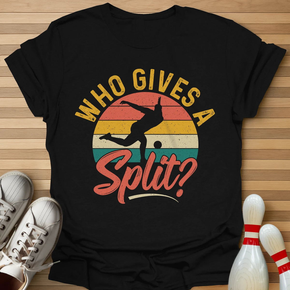 Retro Sunrise Who Gives T-Shirt