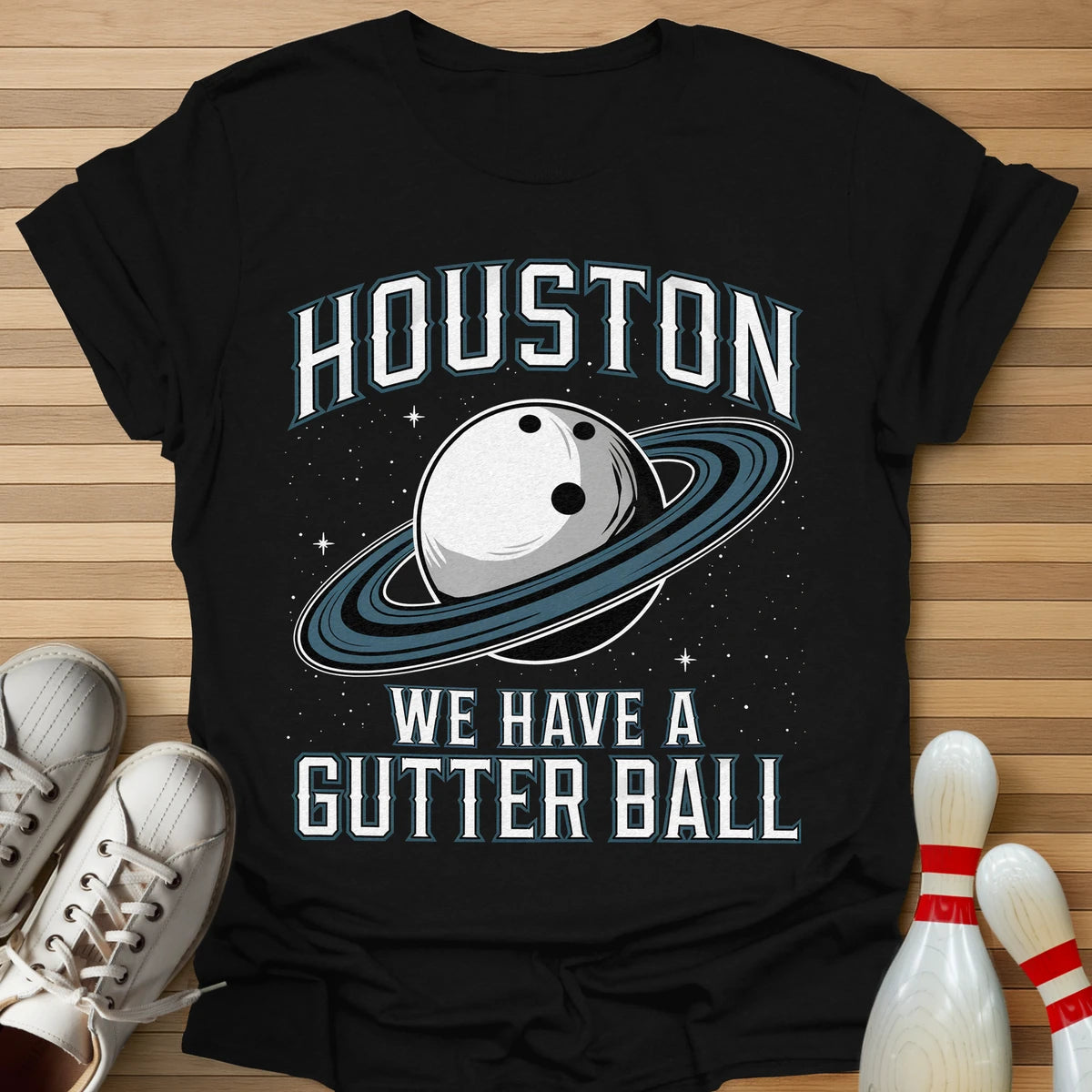 Gutter Ball In Space T-Shirt